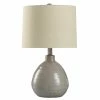 Promo 🎉 StyleCraft Home Collection StyleCraft Cameron Ceramic Coconut Milk Table Lamp - Beige Hardback Linen Shade 😀