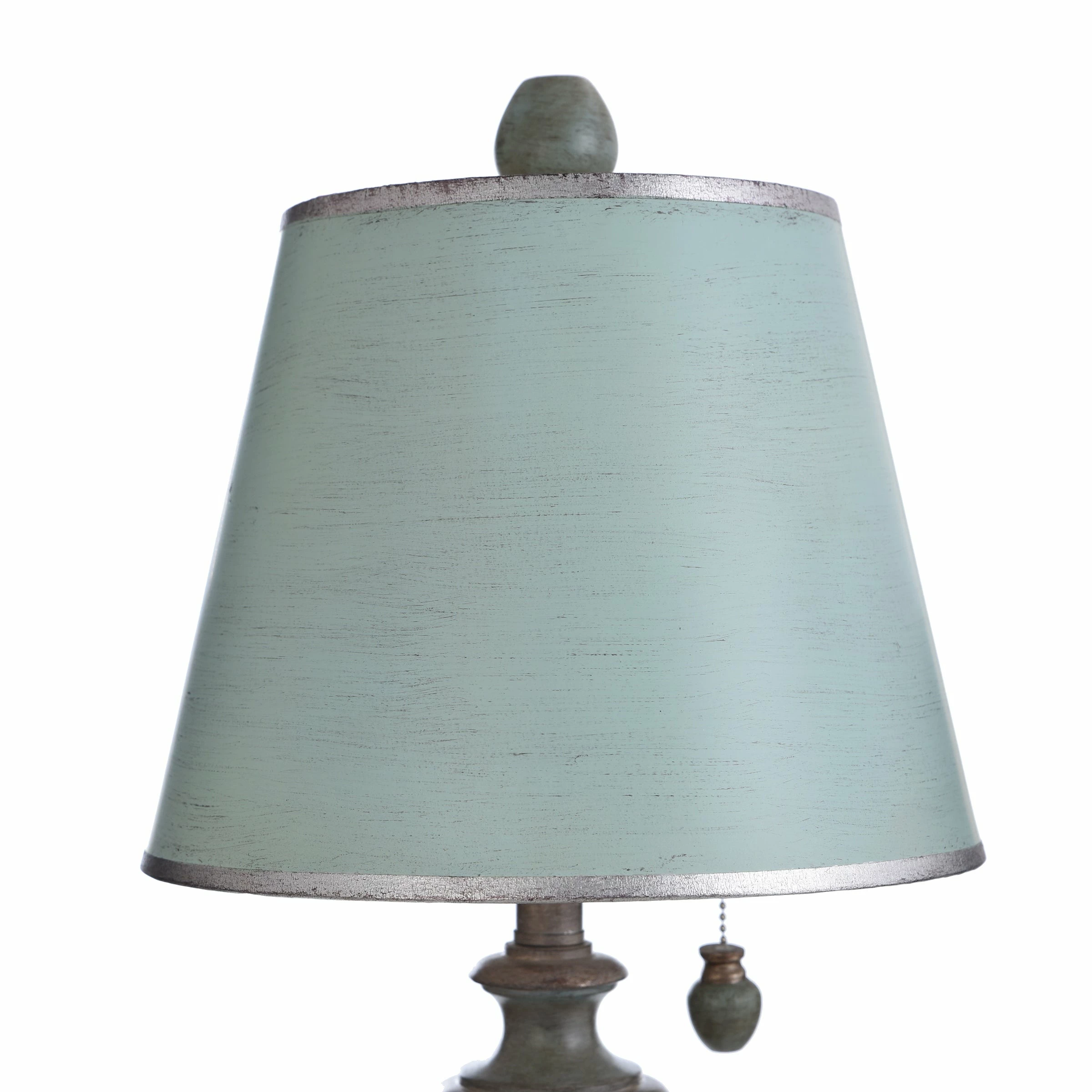 New 😍 StyleCraft Home Collection StyleCraft Chelsea Blue Accent Table Lamp - Chelsea Blue Hardback Fabric Shade ✔️ - Image 4