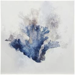 Outlet 🎁 StyleCraft Home Collection StyleCraft Coral Multi Colored Canvas II Wall Art 🎁