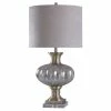 Cheapest 🛒 StyleCraft Home Collection StyleCraft Fener Gold And Silver Table Lamp - Grey Shade ❤️