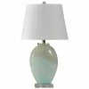 Best Pirce 🎁 StyleCraft Home Collection StyleCraft Frosted White And Blue Glass And Clear Crystal Table Lamp ✨