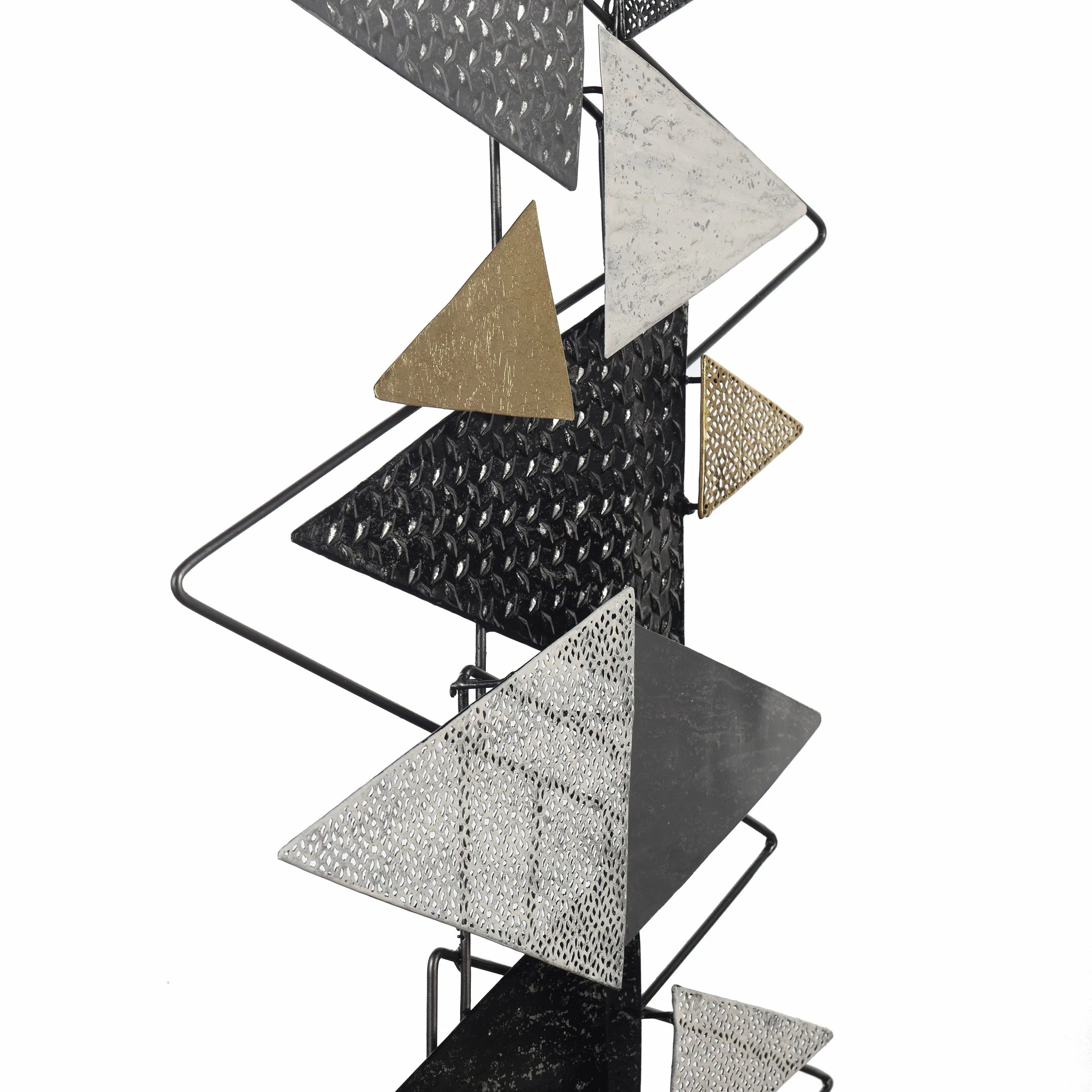 Flash Sale π StyleCraft Home Collection StyleCraft Geometric Gala Multi-Color Metal Wall Art π - Image 6