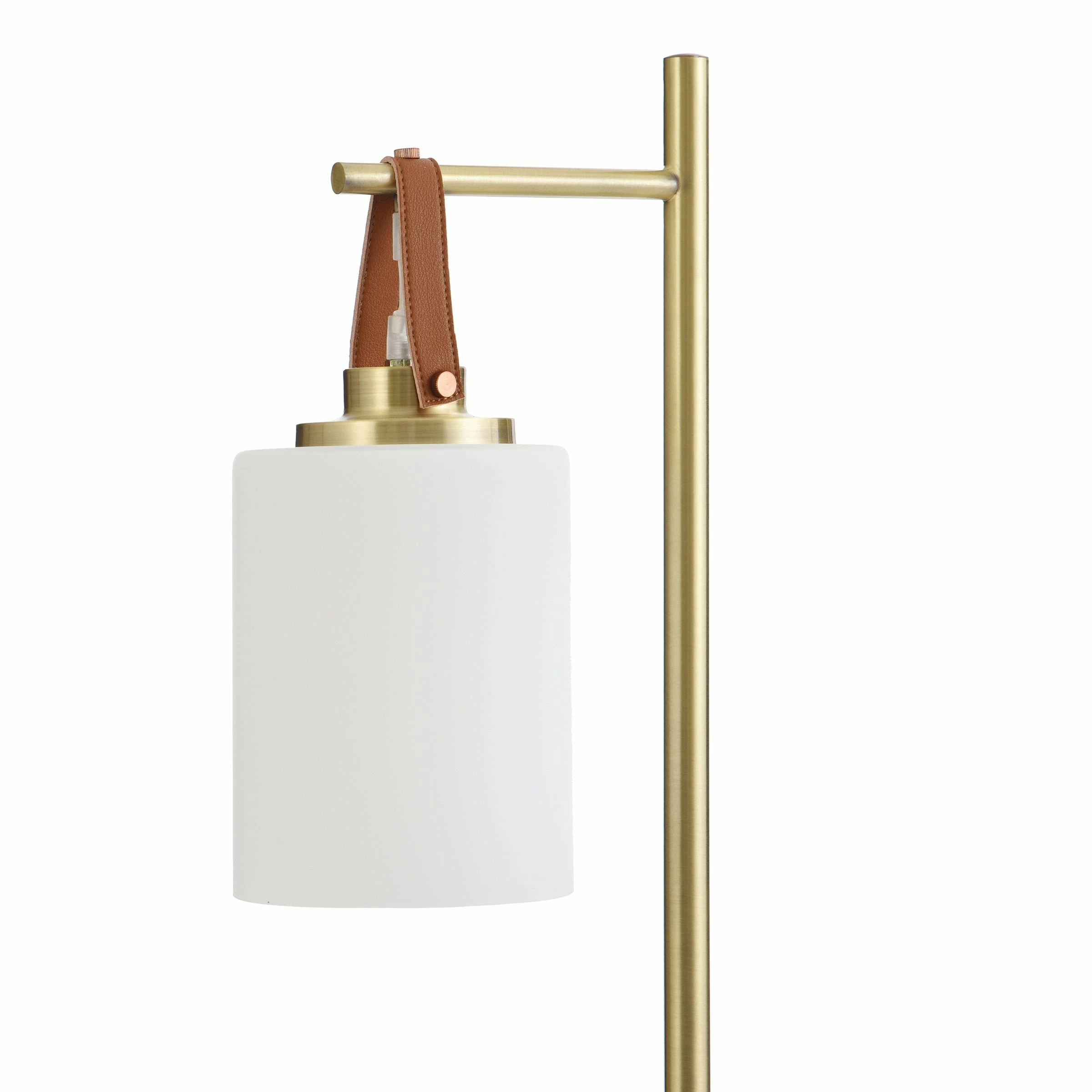 Discount ๐ StyleCraft Home Collection StyleCraft Hythe Sphere Shade Hanging From Brass Frame With Marble Base Desk Lamp ๐งจ - Image 3