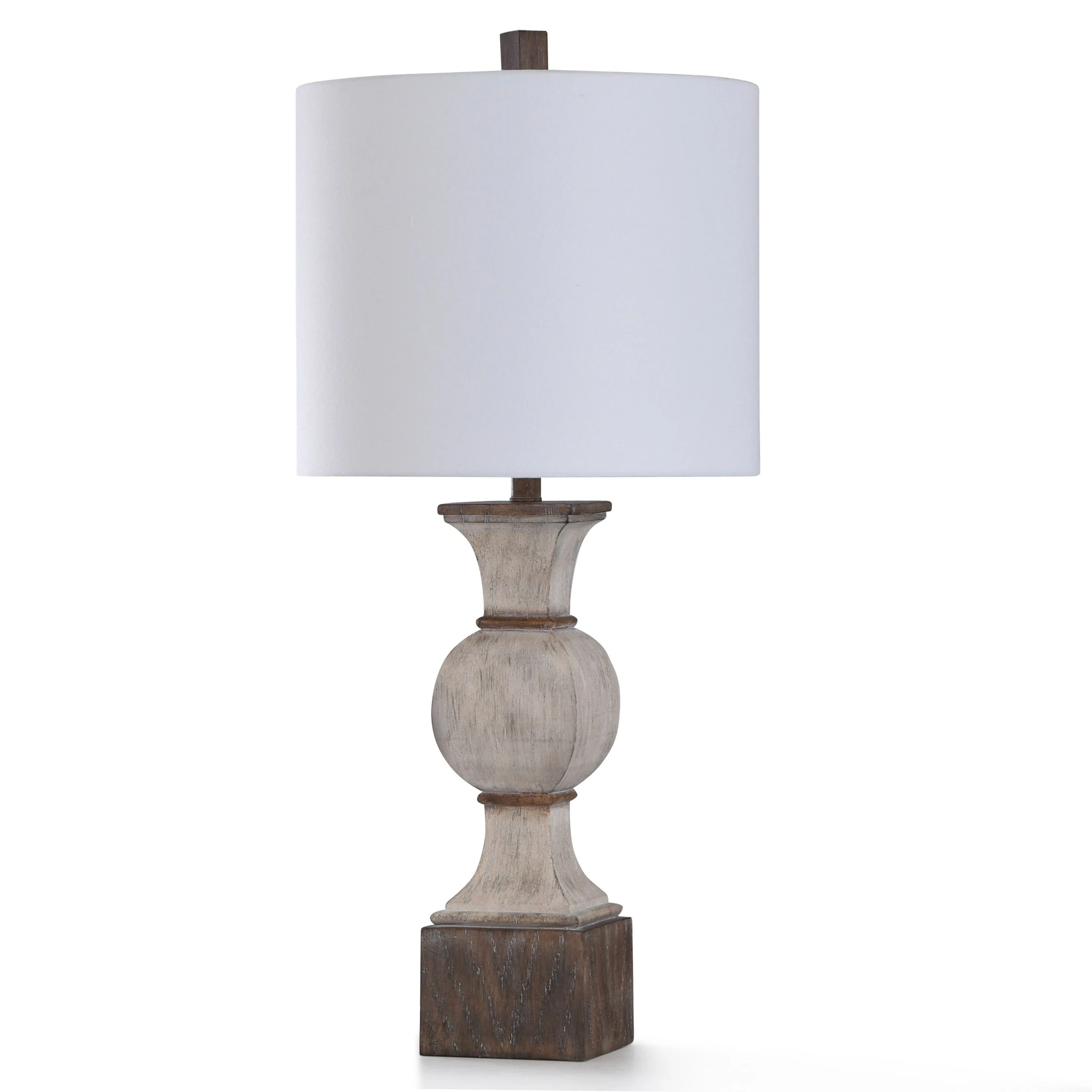 Budget ⌛ StyleCraft Home Collection StyleCraft Kirkby Painted Beige And Brown Resin Table Lamp ⭐