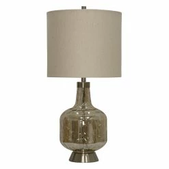 Best deal 🔥 StyleCraft Home Collection StyleCraft Majestic Table Lamp - Beige Hardback Fabric Shade 👏