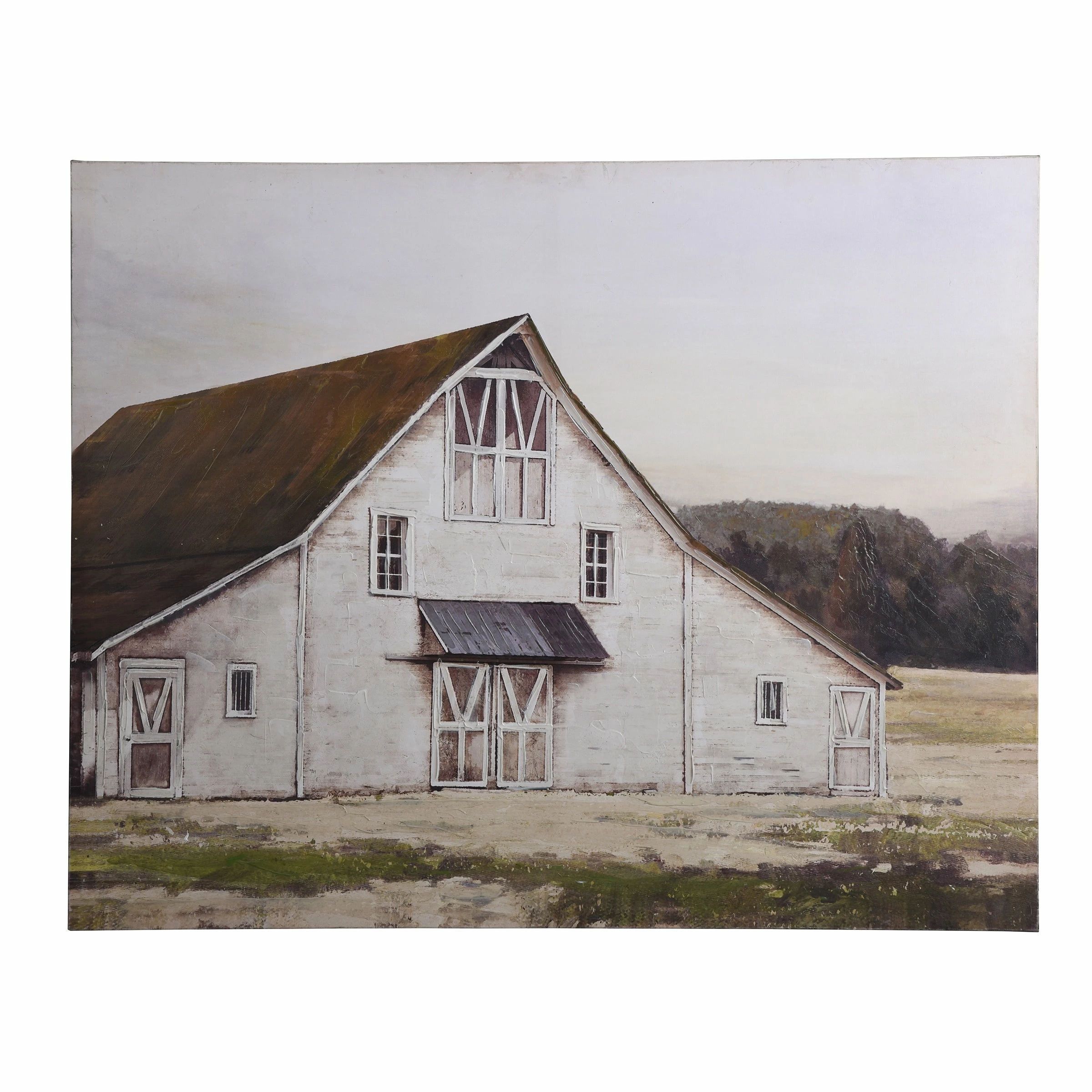Deals ๐ StyleCraft Home Collection StyleCraft Ole Blanc Multi Colored Barn Wall Art ๐