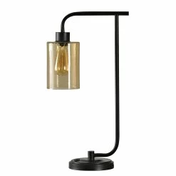 Flash Sale 👍 StyleCraft Home Collection StyleCraft Restoration Bronze Table Lamp - Opulence Table Lamp Glass Shade 🎁