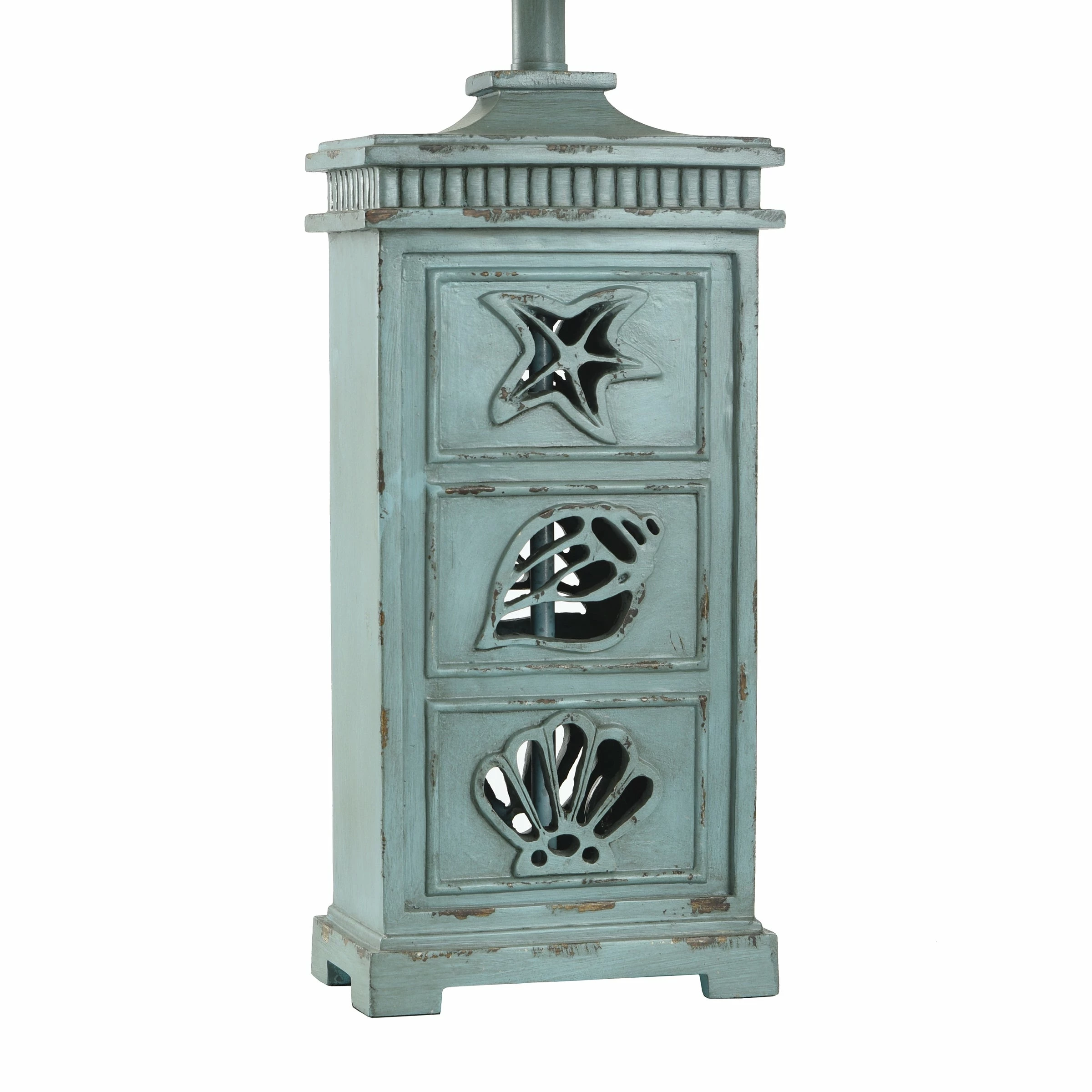 Best reviews of ⭐ StyleCraft Home Collection StyleCraft River Crest Light Blue Table Lamp - Taupe Hardback Fabric Shade 💯 - Image 5