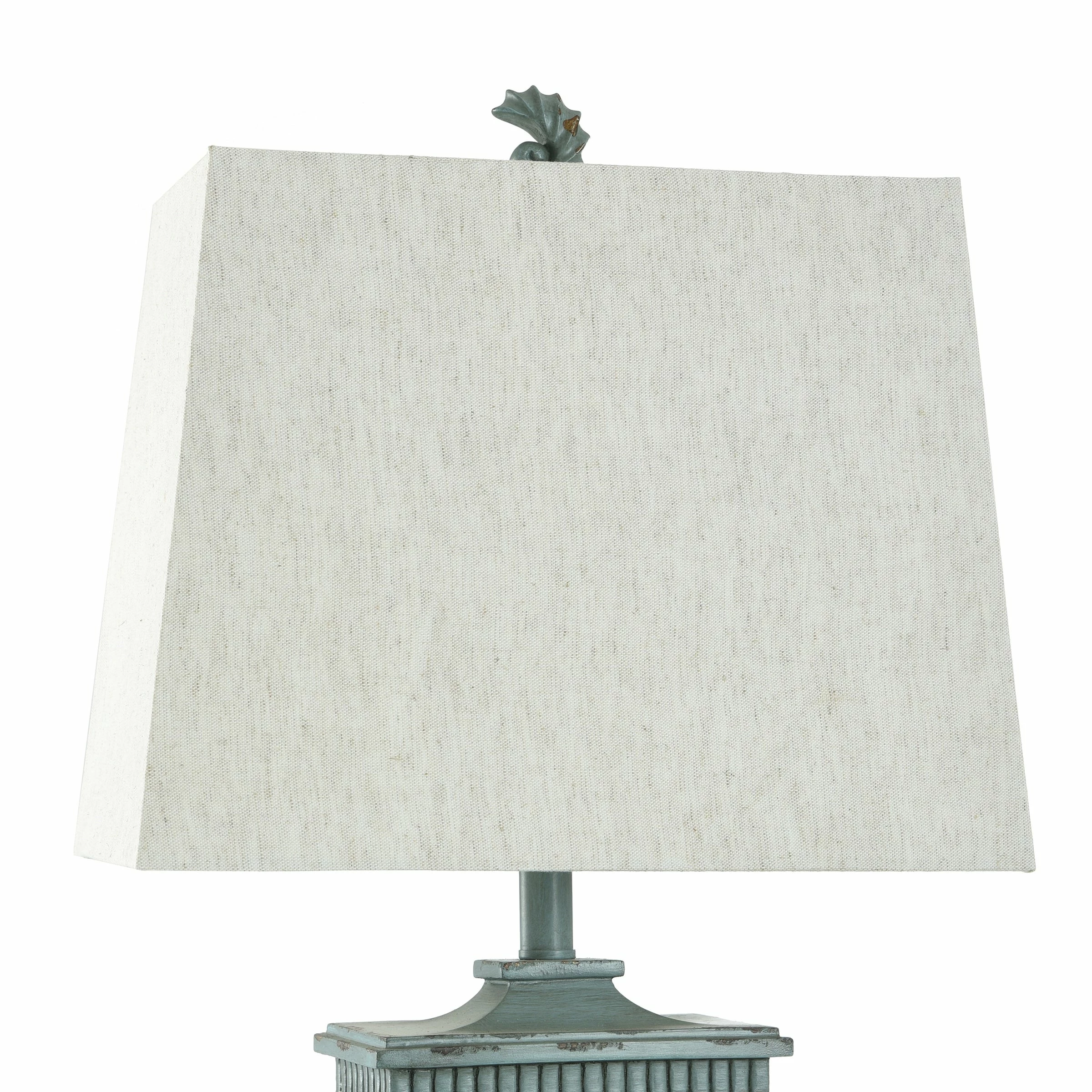 Best reviews of ⭐ StyleCraft Home Collection StyleCraft River Crest Light Blue Table Lamp - Taupe Hardback Fabric Shade 💯 - Image 6