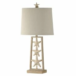 Best reviews of 🤩 StyleCraft Home Collection StyleCraft Sandstone Table Lamp - White Hardback Fabric Shade 👍