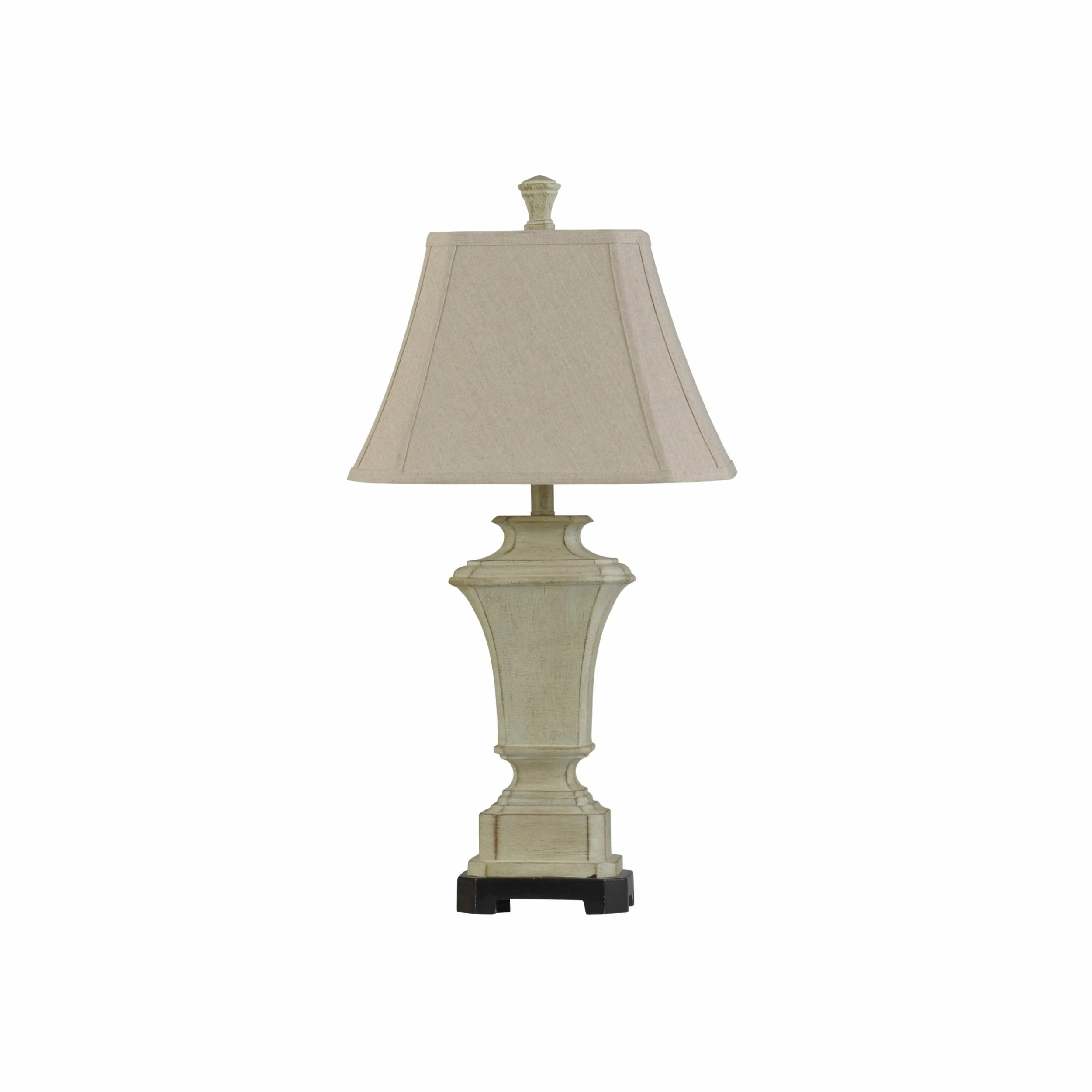 Budget โญ StyleCraft Home Collection StyleCraft Sauga Cream Table Lamp - Taupe Softback Shade ๐ฅ