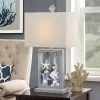 Best reviews of ✨ StyleCraft Home Collection StyleCraft Seaford Blue And Multi-Neutral Framed Seascape Fish, Starfish And Driftwood Table Lamp ⌛