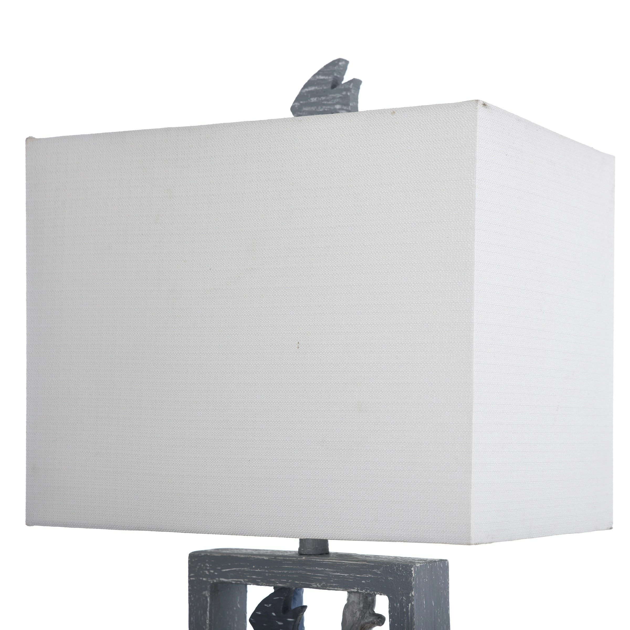 Best reviews of ✨ StyleCraft Home Collection StyleCraft Seaford Blue And Multi-Neutral Framed Seascape Fish, Starfish And Driftwood Table Lamp ⌛ - Image 5