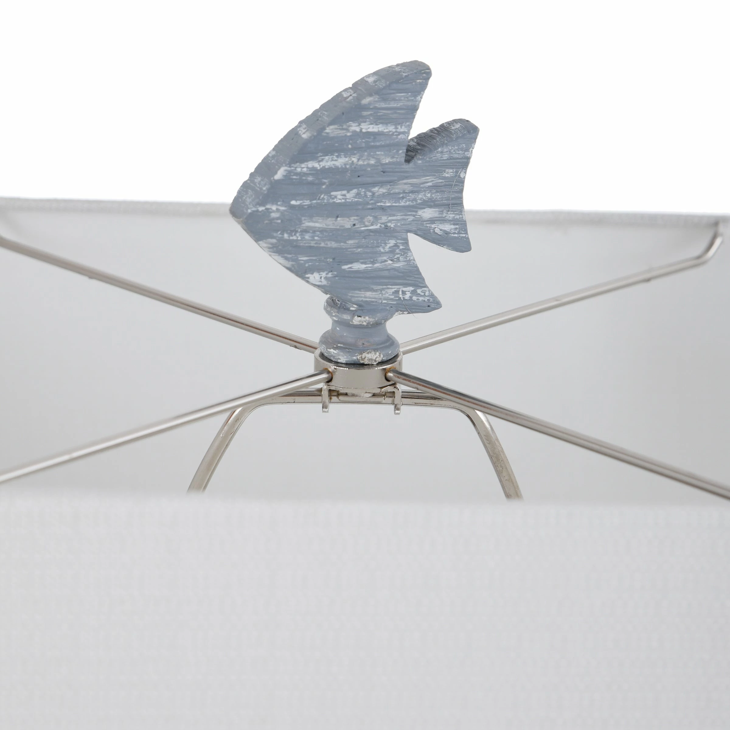 Best reviews of ✨ StyleCraft Home Collection StyleCraft Seaford Blue And Multi-Neutral Framed Seascape Fish, Starfish And Driftwood Table Lamp ⌛ - Image 6