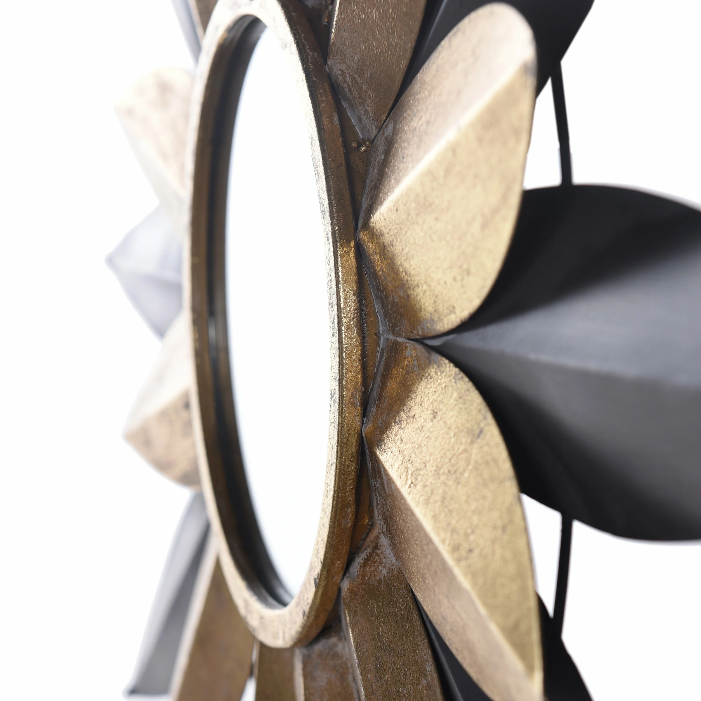 Hot Sale ⭐ StyleCraft Home Collection StyleCraft Star Struck Petal Gold And Silver Wall Mirror 🛒 - Image 5