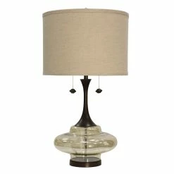Top 10 😍 StyleCraft Home Collection StyleCraft Weimer Dark Brown Table Lamp - Beige Hardback Fabric Shade 🔥
