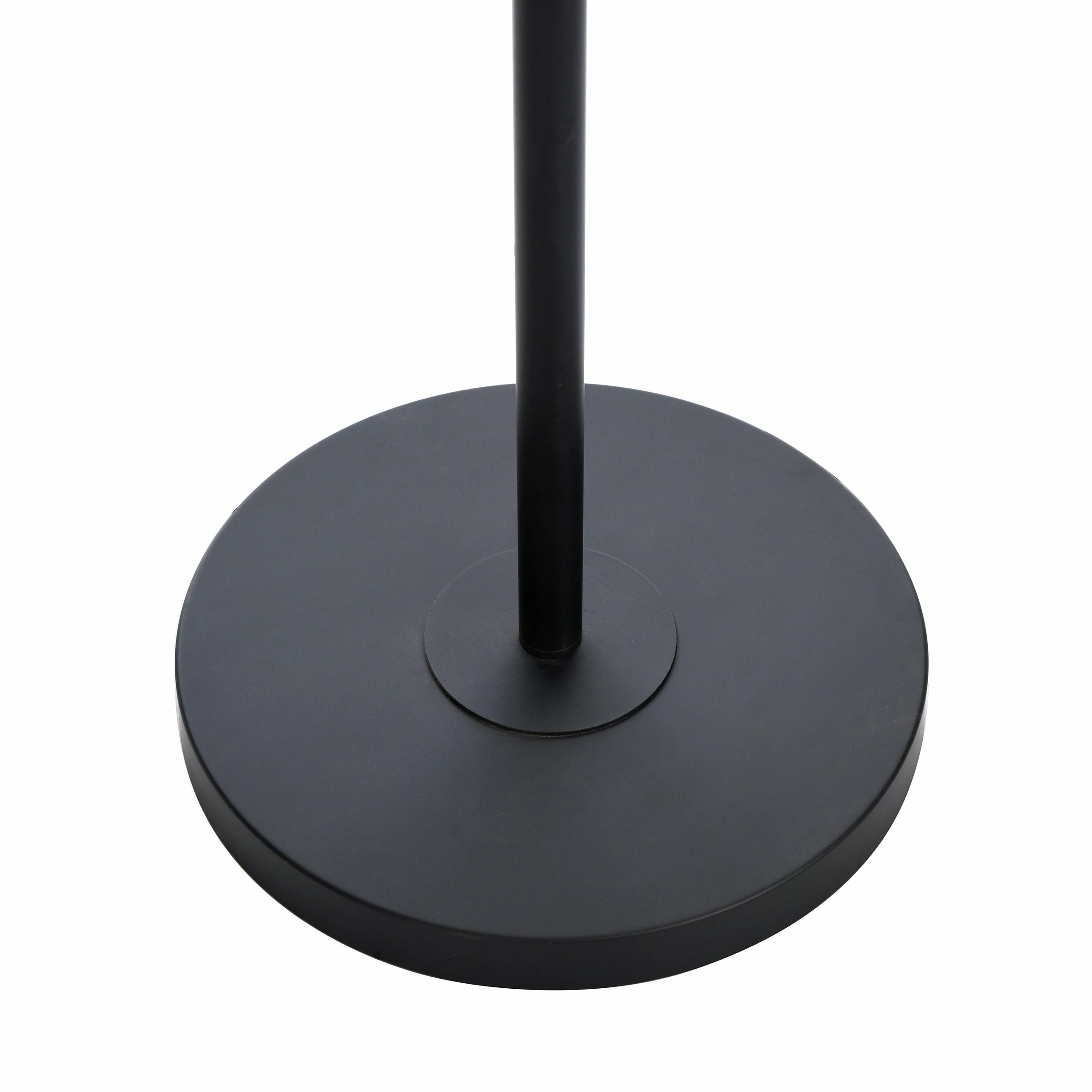 Best reviews of ๐ StyleCraft Home Collection StyleCraft Three Arm Satin Black Floor Lamp - Clear Ribbed Glass Shades ๐ - Image 5