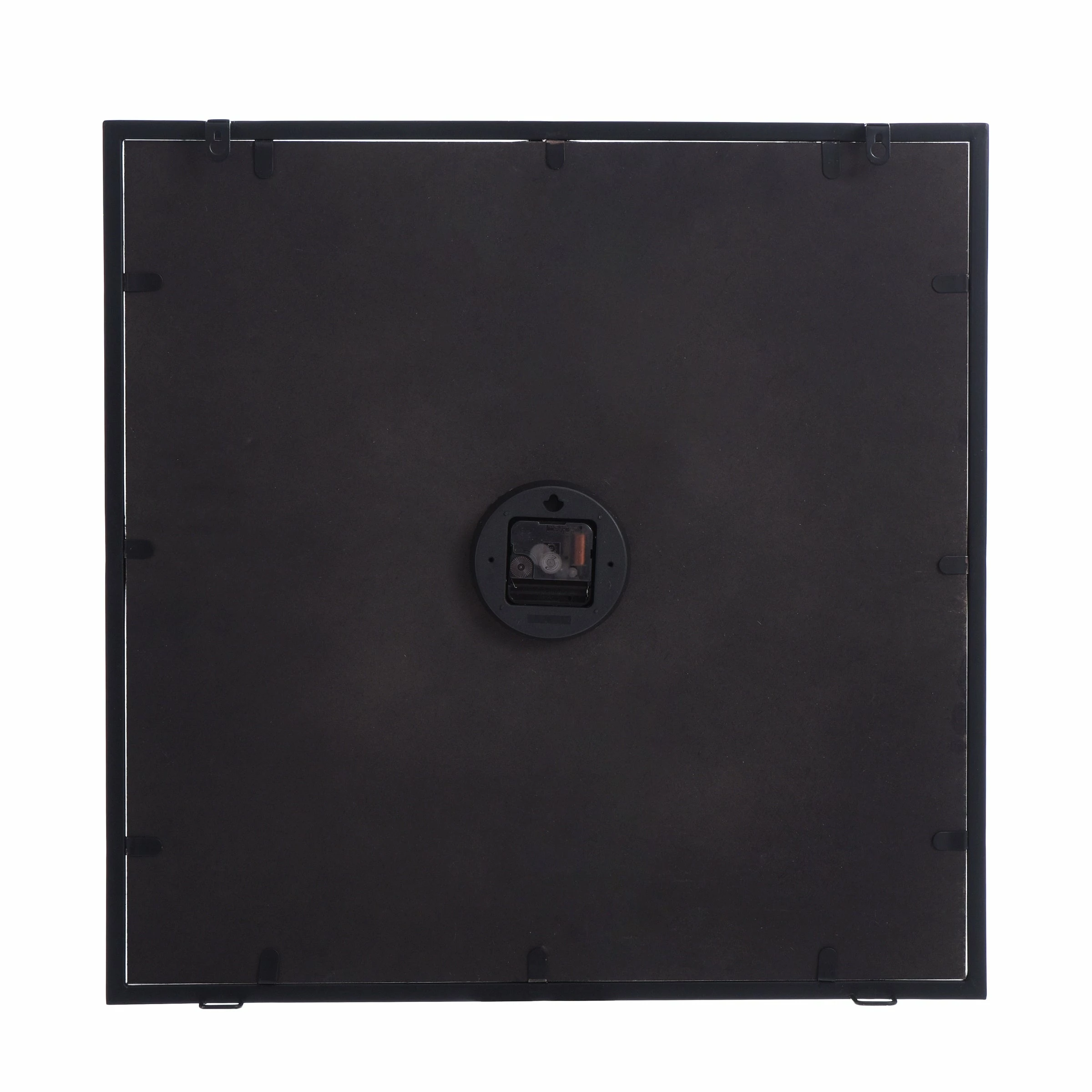 Best reviews of ⭐ StyleCraft Home Collection StyleCraft Weathered Matte Square Framed Take Time Wall Clock With Metal Detail 👍 - Image 4