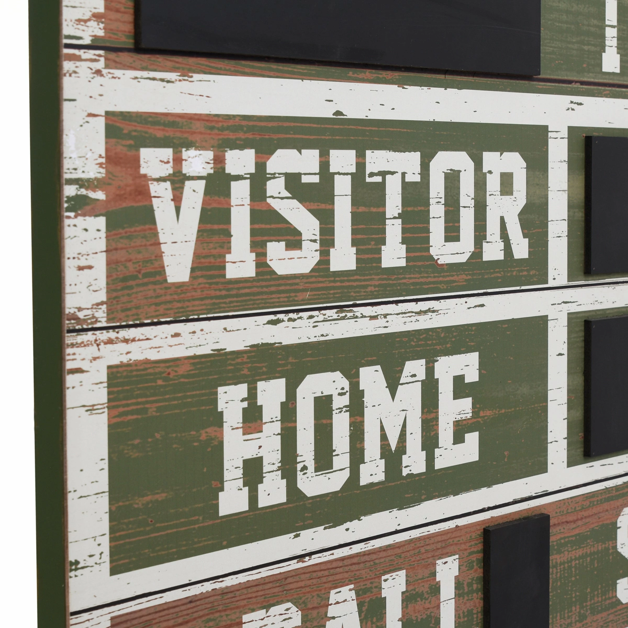 Outlet π StyleCraft Home Collection StyleCraft Wooden Scoreboard Wall DΓ©cor π― - Image 3